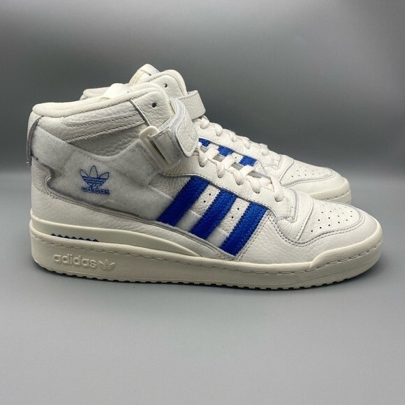 Adidas Forum Mid 'White Blue Bird' GX1021 Men's Sneakers   -   Size:  9 - Picture 1 of 13